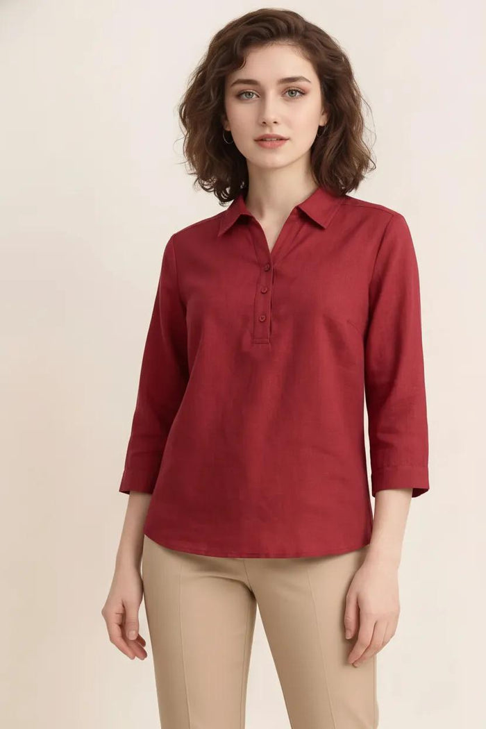 Women Salsa Cotton Top
