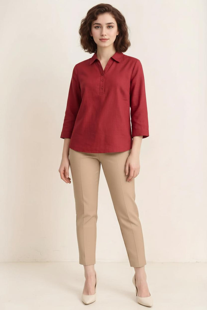 Women Salsa Cotton Top