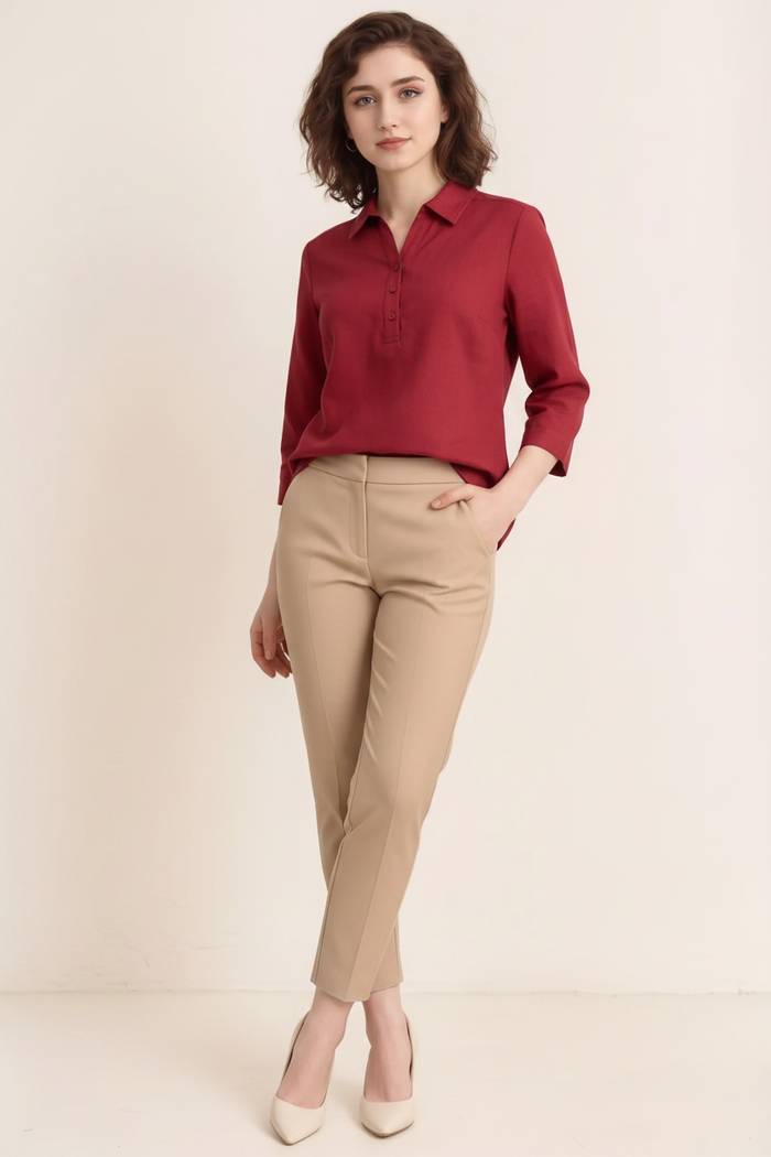 Women Salsa Cotton Top