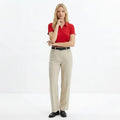 Women Salsa Solid Polo Neck T-Shirt