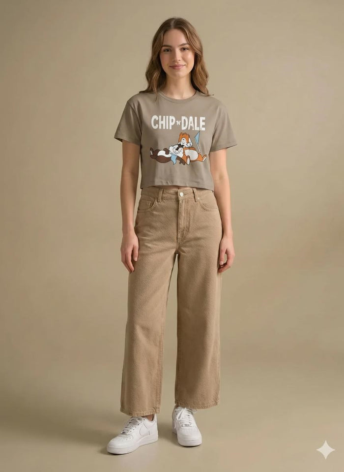 Women Stone Printed T-shirt
