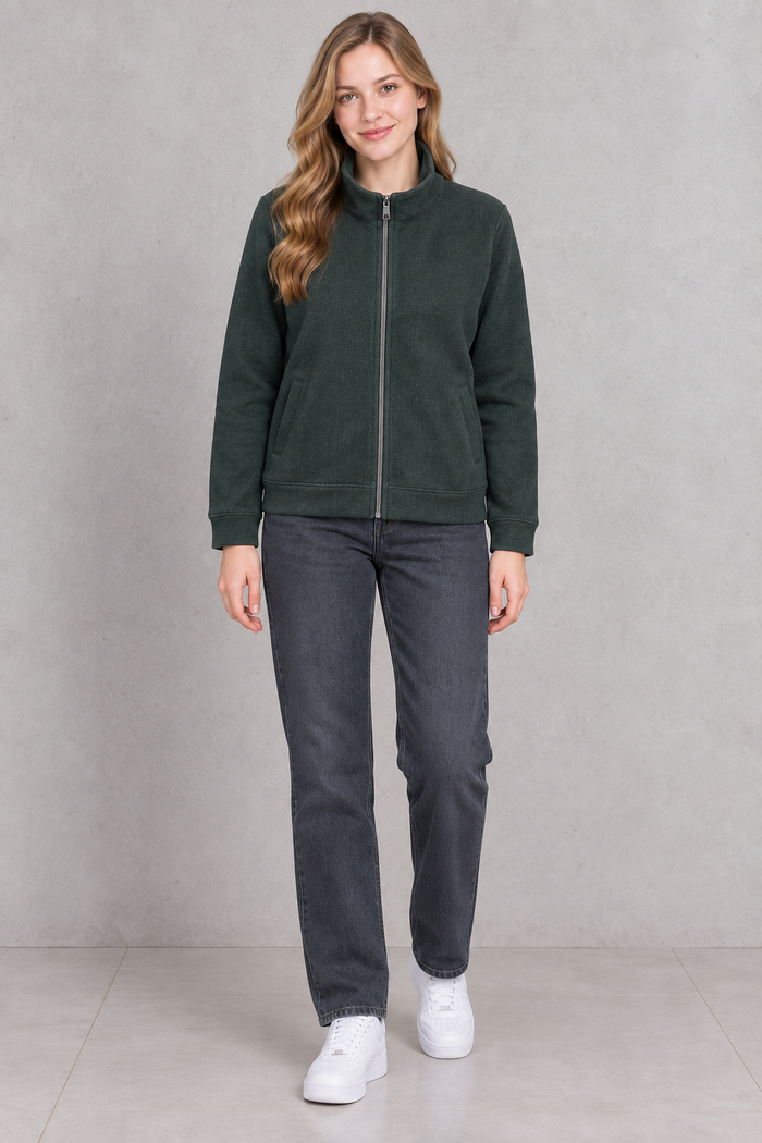 Women’s Charcoal Denim Jeans – Straight Fit Mid-Rise Everyday Jeans