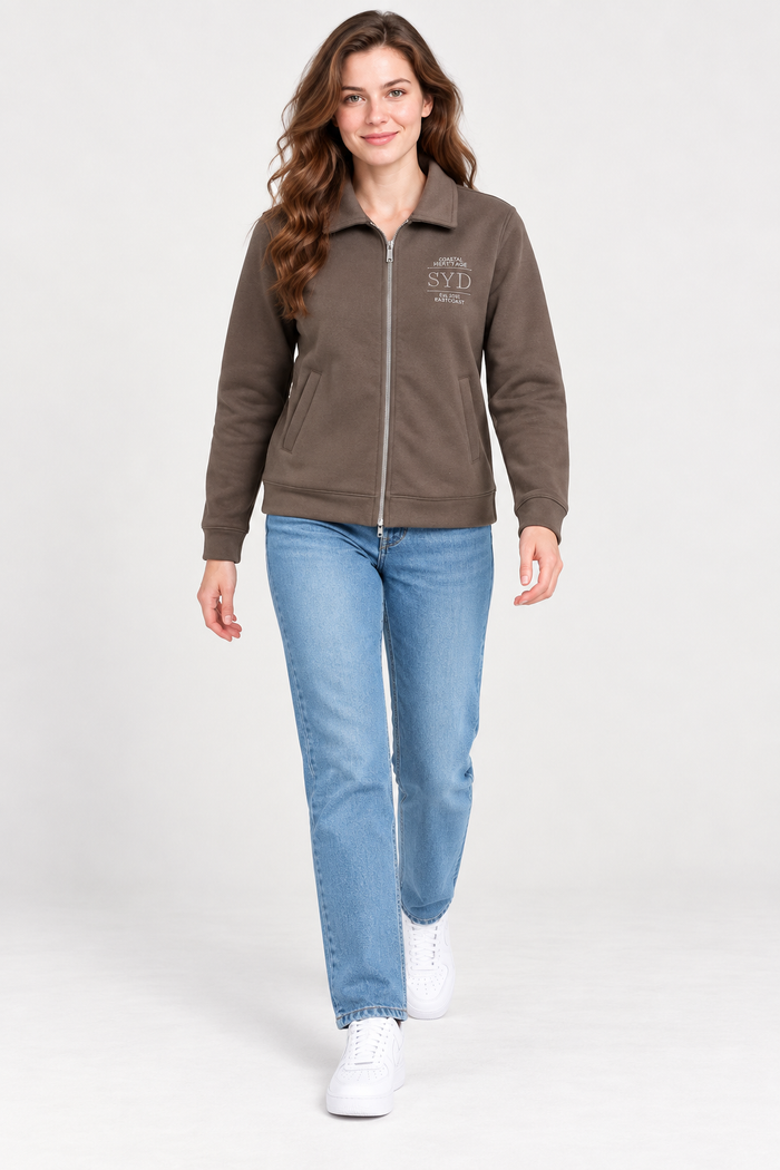 Women’s Light Blue Denim Straight Fit Jeans – Classic Everyday Full-Length Jeans