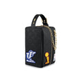 x NBA Hero Jacket Leather Cloackroom Dopp Kit Monogram Black