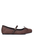 Yeri Square Toe Mary Jane with Bow Ballerina & Flats
