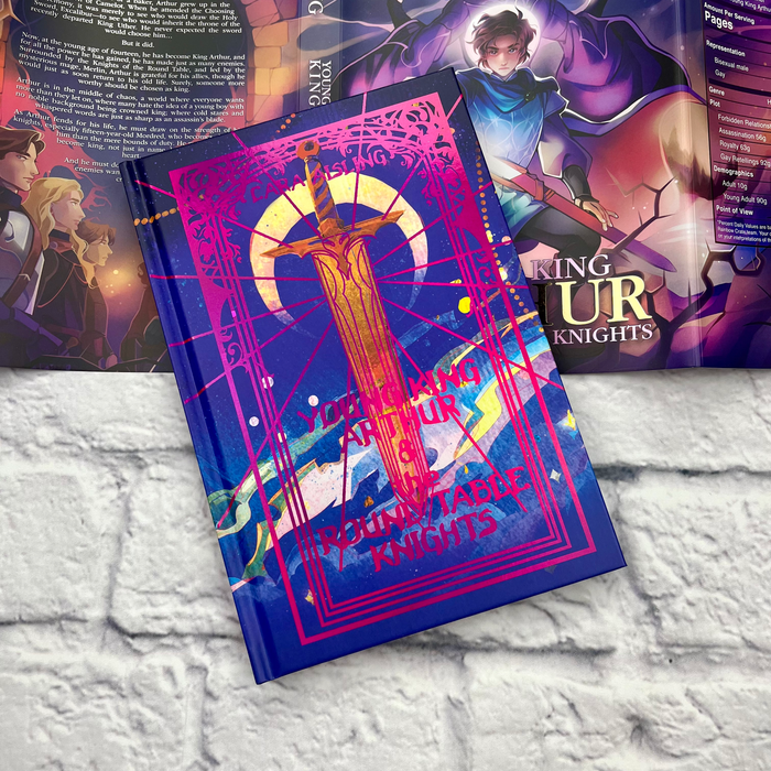 Young King Arthur and the Round Table Knights by Cara Aisling