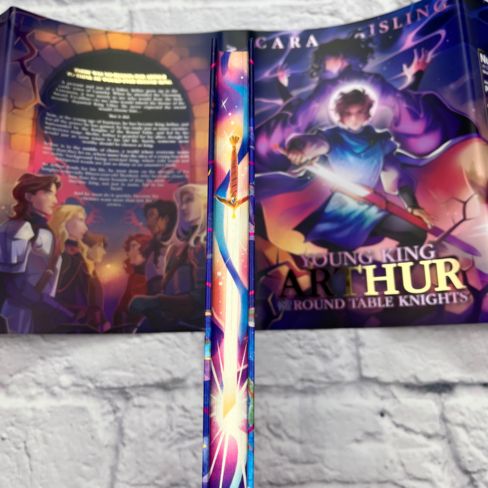 Young King Arthur and the Round Table Knights by Cara Aisling