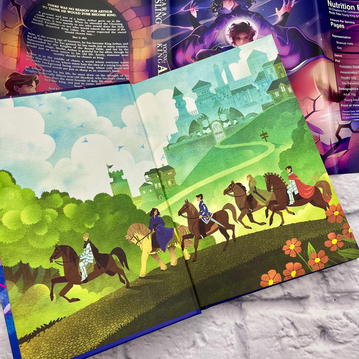 Young King Arthur and the Round Table Knights by Cara Aisling